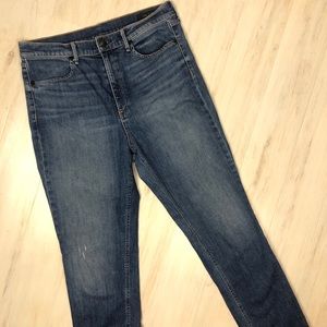 Rag & Bone 12" Rise distressed Skinny Jeans sz 31
